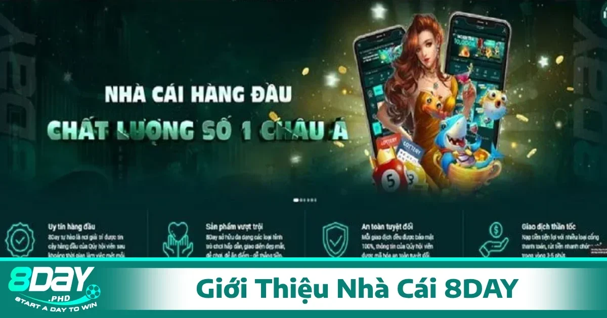 Trang chủ 24 Việc có đầy đủ giấy phép pháp lý không chỉ giúp 8DAY giữ vững uy tín thương hiệu mà còn hạn chế tối đa các rủi ro về lừa đảo