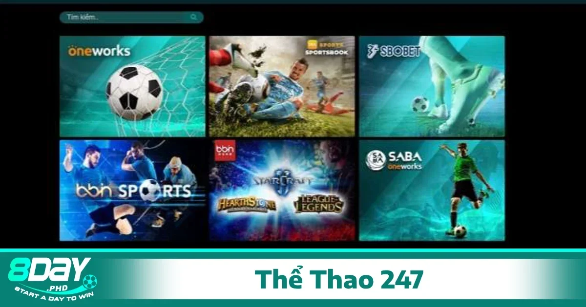 Trang chủ 26 Cá cược thể thao 8Day đa dạng các môn thể thao