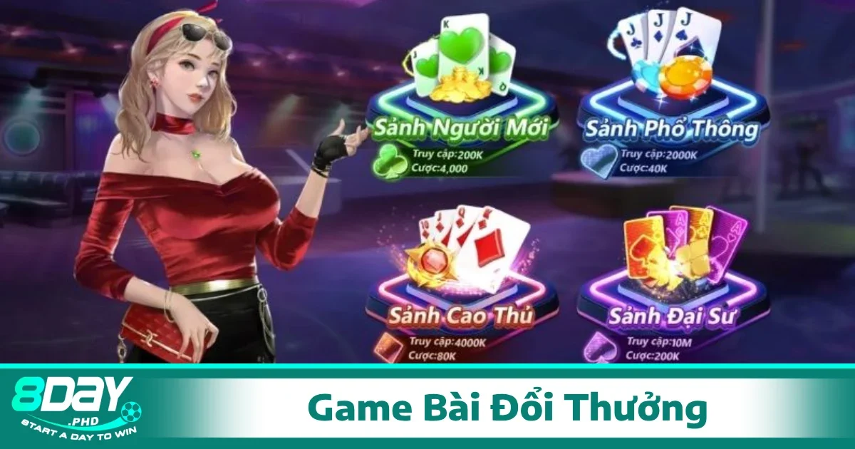 Game Bài Đổi Thưởng 2 Tham gia game bài đổi thưởng 8Day siêu hấp dẫn và lôi cuốn