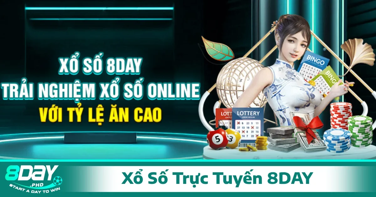 Xổ Số Trực Tuyến 2 Lợi ích khi chơi xổ số kiến thiết trực tuyến tại 8Day